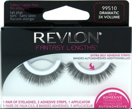 Revlon Fantasy Lengths Self Adhesive Lashes, Dramatic 3 X Volume, 56 Ounce - £7.77 GBP