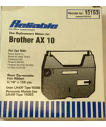 Reliable Correctible Film Ribbon for Brother AX10, EM 30, 31, Panasonic, others
