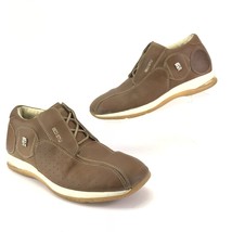 Vtg Bed Stu Mens Shoes Sz 9 Brown Leather Lace Up Sneakers Bicycle Spit Toe EUC - £47.30 GBP