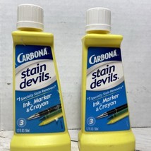 Carbona Stain Devils Specialty Stain Remover Ink Marker &amp; Crayon 1.7 oz ... - £12.36 GBP