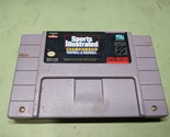 Sports Illustrated Championship Football &amp; Baseball Nintendo Super NES - $4.95