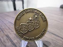 USAF Medical Service Specialty Emergency Medical Technician Challenge Coin #625M - £8.69 GBP