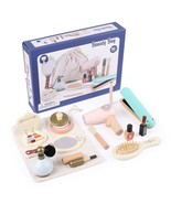 Pretend Play,Wooden Beauty Salon Toys For Girls, Make Up Set Toy Gift,15... - $44.99