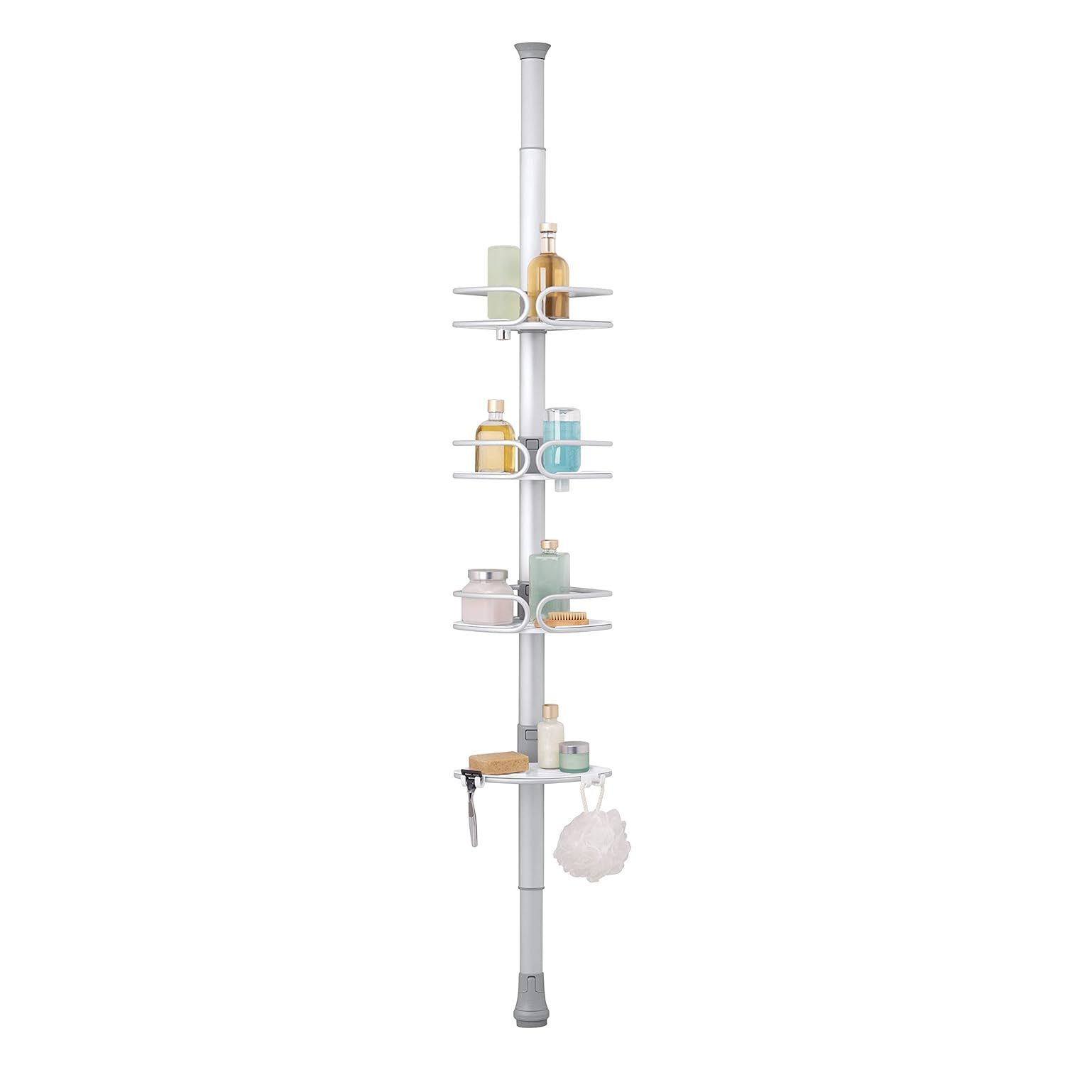 Good Grips Quik-Extend Aluminum Pole Shower Caddy