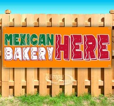 Mexican Bakery Here Advertising Vinyl Banner Flag Sign Many Sizes Available Usa - £17.54 GBP+