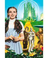 The Wizard Of Oz Judy Garland yellow brick road 18x24 Poster - $23.99