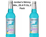 Mermaid Flavor, Jordan&#39;s Skinny Mix , 25.4 Fl Oz, 2 Pack - £12.59 GBP