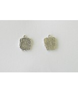 Sandwich, Pewter Charm, Lot of 10 pieces, 1.5mm thick x 15mm x 18mm AP97-10 - $20.00