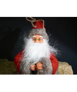 Unique Lucky Santa Claus with Bell Handmade Wishes Laughter Joy Happiness - £63.30 GBP
