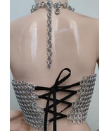 Bra top Viking Top Bikini Sexy hot Style Chainmail Halter Butted Alumini... - $1,039.75 MXN