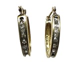 Women&#39;s Earrings 14kt Yellow and White Gold 391498 - £141.43 GBP