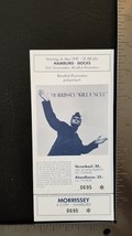 MORRISSEY - VINTAGE ORIGINAL GERMAN 1991 UNUSED WHOLE FULL CONCERT TICKET - $30.00