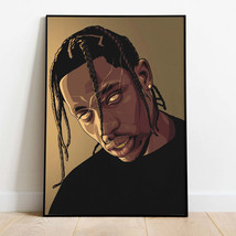 Travis Scott Hip Hop Poster - Exclusive Music Art for Fans &amp; Collectors - £23.63 GBP+