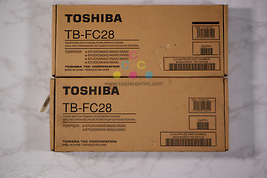 Lot of 2 OEM Toshiba eStudio2040C, 2330C, 2540C Waste Toner Container TB-FC28 - £38.92 GBP