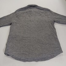 Faherty RN#140476 Shirt Men's Gray Cotton Button-Up Shirt Pockets Size Medium  image 10