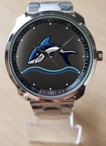Shark Diving Art Unique Unisex Beautiful Wrist Watch Sporty - £27.97 GBP