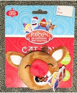 Rudolph  Cat Toy with Catnip Plush with Bell &amp; Crinkle Noise - £3.88 GBP