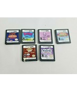 Nintendo DS Game Lot - 6 Games: Zoobles, Cooking Mama Shop &amp; Chop, Zhu Z... - £26.86 GBP