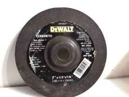 DeWalt DW44950 7&quot; x 1/4&quot; x 7/8&quot; Abrasive Wheel  RPM: 8,500 - £5.52 GBP