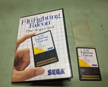F-16 Fighting Falcon Sega Master System Cartridge and Case - $10.79