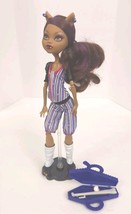 Monster High Clawdeen Wolf Ghoul Sports Physical Deaducation Baseball Doll - £18.38 GBP