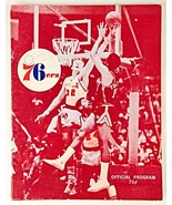 +1969-1970 NBA San Francisco  at Philadelphia  Official Program vs. Auto... - $74.65 CAD