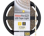 Ribbon Flex Pro 12-Volt White Tape Light 120 Leds/Meter, 8.2 Ft, 2700K - £73.98 GBP