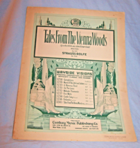 Tales From The Vienna Woods Strauss-Rolfe Waltzes Op 325 No. 3241 Sheet Music - £6.04 GBP