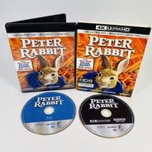 Peter Rabbit (4K Ultra HD + Blu-ray) w/ Slipcover &amp; Mini Movie Sony HDR ... - £11.73 GBP