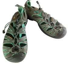 Keen Whisper Waterproof Womens Shoes Sandals Size 10 Closed Toe Hiking Gray - £16.88 GBP