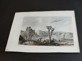 1850&#39;s Chromolithograph-Valley in the Slope of the Great Basin,CA- Print. - £22.15 GBP