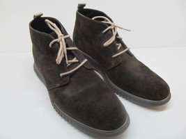 Cole Haan C28112 Mens Zerogrand Dark Brown Chukka Boots Size US 11 1/2 M GUC - $49.00