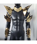 Burning Man Holographic Gold Dragon Scale Rave Festival Armor Costumes O... - $128.00
