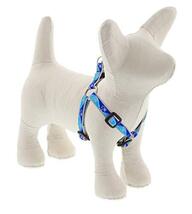 Lupine Reflective Small Step in Dog Harness 1/2&quot; Wide Blue Paws with 12-... - €25,62 EUR