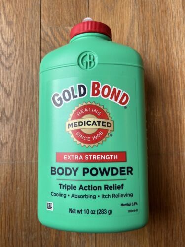 Primary image for Gold Bond Body Powder Medicated Extra Strength 10 Oz. WITH TALC Original Formula
