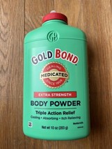 Gold Bond Body Powder Medicated Extra Strength 10 Oz. WITH TALC Original Formula - £38.78 GBP