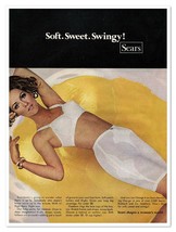 Sears Ladies' Lingerie Soft Sweet Swingy Vintage 1968 Full-Page Magazine Ad - $9.70