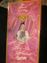Mattel Hallmark Special Edition Fair Valentine Barbie Doll Be My Valentine New - $34.99