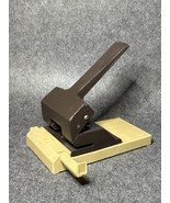 ELBA 49480 Heavy-Duty Hole Punch — Cast Iron — Vintage Office Tool Up To... - $60.24 CAD