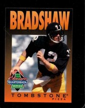 1995 Tombstone Pizza Classic Quarterback Series #2 Terry Bradshaw Nmmt Steelers - £4.30 GBP