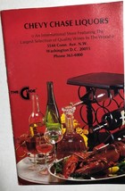 CHEVY CHASE LIQUORS (1975) illustrated 68-page catalog with calendar (D.C.) - £7.77 GBP