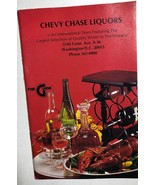CHEVY CHASE LIQUORS (1975) illustrated 68-page catalog with calendar (D.C.) - $13.56 CAD