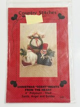 Country Stitches Christmas &quot;Scent&quot;iments From the heart Pattern - $5.93