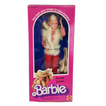 Vintage 1982 Horse Lovin Barbie Doll New In Original Box Mattel # 1757 Nos - £88.53 GBP