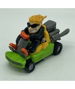 Hot Wheels Motorized Kart Maniax Stunt Replacement Car Green W/ Sunglasses - $9.49