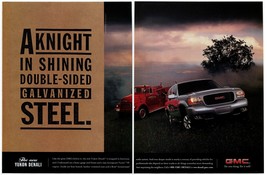 GMC Yukon Denali Knight in Shining Steel Vintage 1998 2-Page Print Magazine Ad - £9.83 GBP