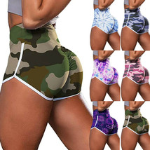 Summer Women Sports Shorts Short Pants Gym Workout Waistband Running Jog... - $12.30