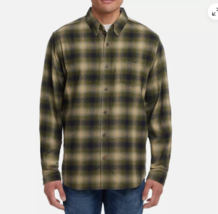 Weatherproof Vintage Long Sleeve Plaid Flannel Shirt GREEN Men&#39;s Sz M NWT - $21.29