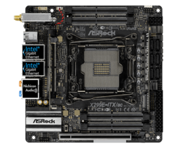 ASRock X299E-ITX/ac LGA 2066 DDR4 128GB Mini-ITX - $295.16