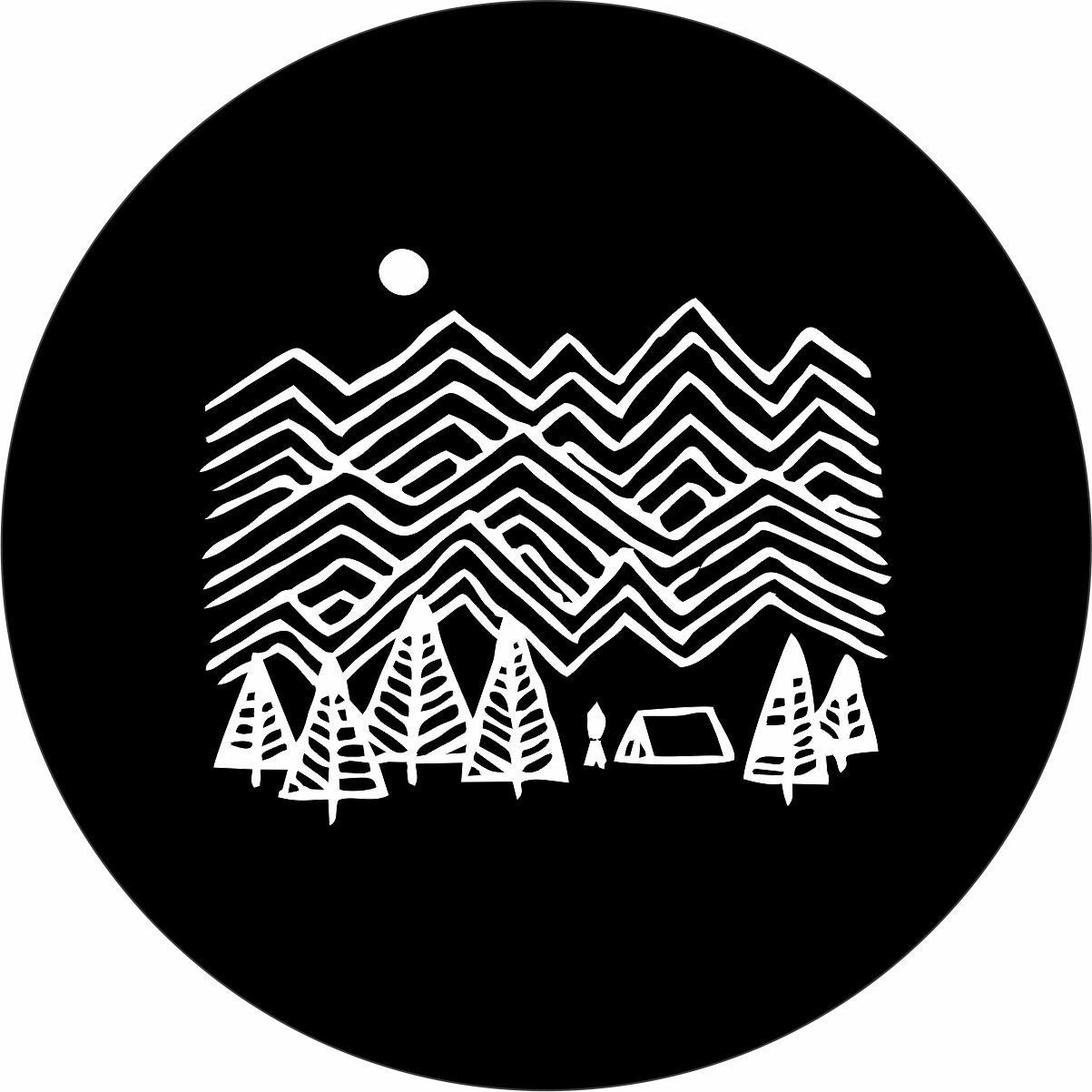 Get lost camping Spare Tire Cover ANY Size, ANY Vehicle, RV, Camper - $113.80